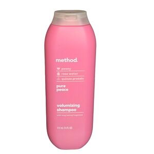 Method Pure Peace Volumizing Shampoo Peony Rose Water Quinoa Protein 14 fl oz